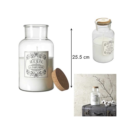 THE HOME DECO FACTORY Świeca zapachowa - 1400 g (produkt niespodzianka) ze sklepu Limango Polska w kategorii Świece i dyfuzory - zdjęcie 186746065