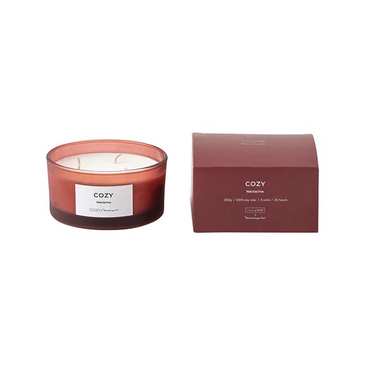 Bloomingville Świeca zapachowa &quot;COZY-Nectarine&quot; - 250 g ze sklepu Limango Polska w kategorii Świece i dyfuzory - zdjęcie 186746155