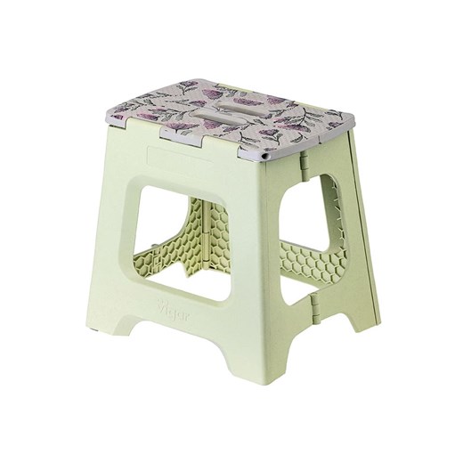Vigar Hocker w kolorze zielono-jasnoróżowym - wys. 32 cm ze sklepu Limango Polska w kategorii Pufy i siedziska - zdjęcie 186746175