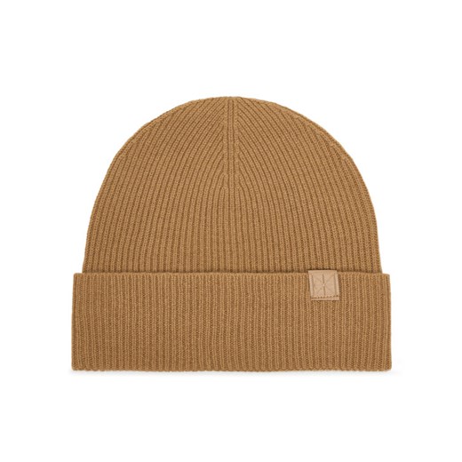 Calvin Klein Czapka Emblem LV04D8013G Beżowy ze sklepu MODIVO w kategorii Czapki zimowe damskie - zdjęcie 186746409