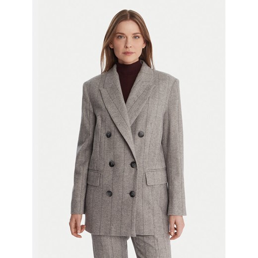 MAX&Co. Marynarka Iames 2526046084200 Szary Relaxed Fit ze sklepu MODIVO w kategorii Marynarki damskie - zdjęcie 186746465