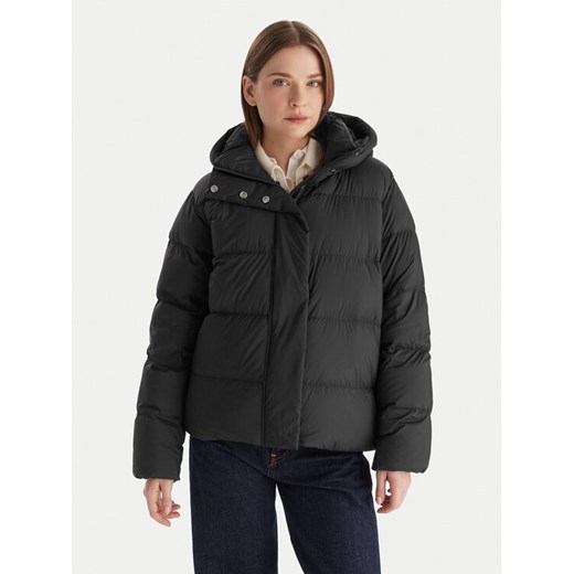Tommy Hilfiger Kurtka puchowa WW0WW45739 Czarny Regular Fit ze sklepu MODIVO w kategorii Kurtki damskie - zdjęcie 186746545