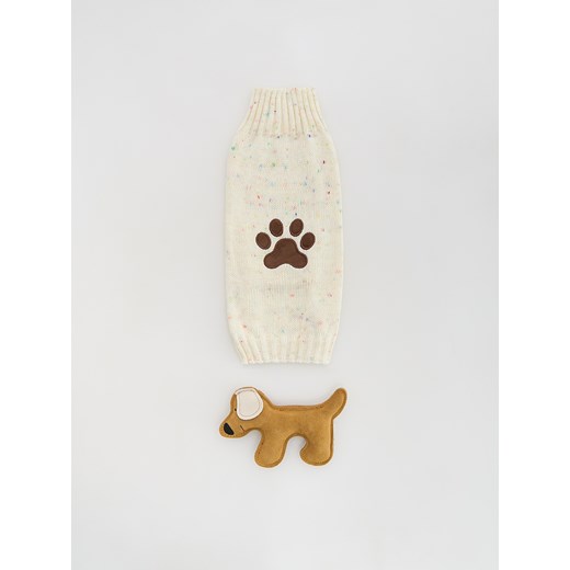 Reserved - Ubranko dla psa z zabawką - beżowy ze sklepu Reserved w kategorii Zabawki - zdjęcie 186747426