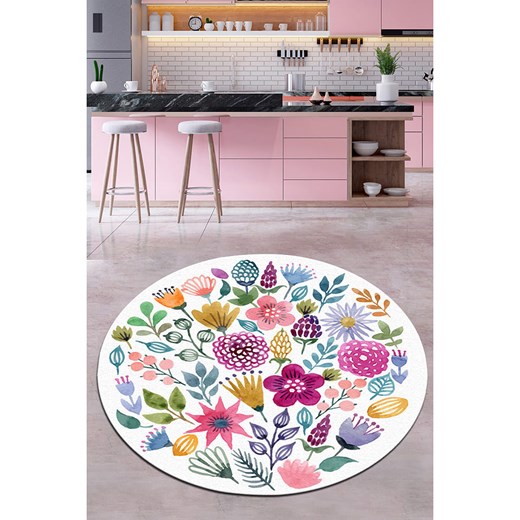 Conceptum Hypnose Dywan &quot;Drenaj Djt&quot; w kolorze białym ze wzorem Conceptum Hypnose 140 cm wyprzedaż Limango Polska