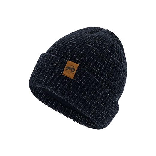 Salt and Pepper Czapka beanie w kolorze granatowym ze sklepu Limango Polska w kategorii Czapki dziecięce - zdjęcie 186747707