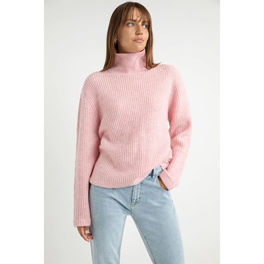 Josephine &amp; Co Sweter &quot;Avalon&quot; w kolorze jasnoróżowym Josephine & Co M promocja Limango Polska