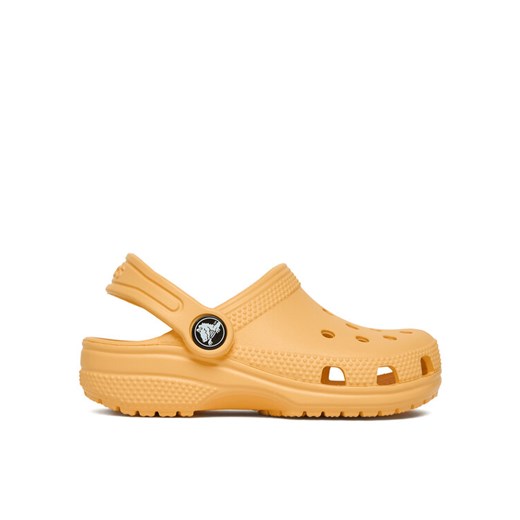 Crocs Klapki Toddler Classic Clog 206990 Pomarańczowy ze sklepu MODIVO w kategorii Klapki dziecięce - zdjęcie 186747949