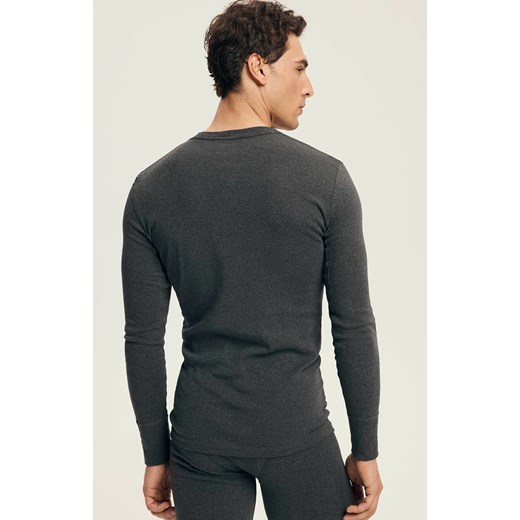 Henderson koszulka męska z długim rękawem 2149-A6, Kolor szary, Rozmiar L, Henderson ze sklepu Intymna w kategorii Podkoszulki męskie - zdjęcie 186749927