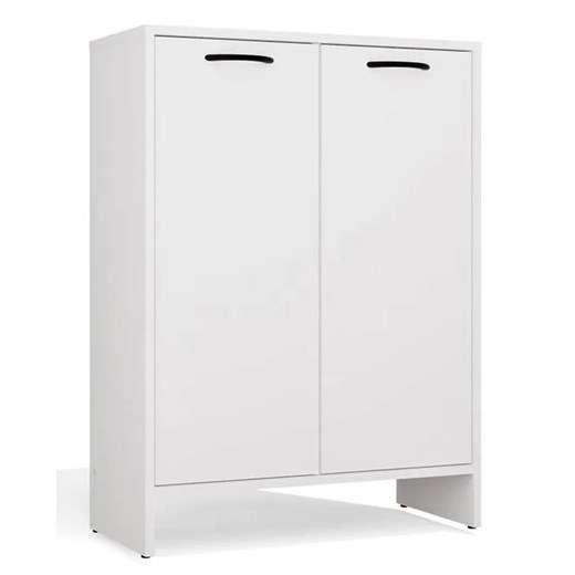 Szafka łazienkowa z koszem na pranie E4-B98 ze sklepu Edinos.pl w kategorii Szafki i regały łazienkowe - zdjęcie 186750159