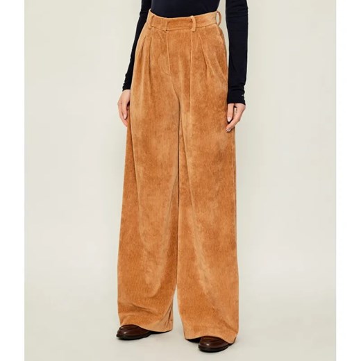 MM Sztruksowe spodnie HENRY | flare fit ze sklepu Gomez Fashion Store w kategorii Spodnie damskie - zdjęcie 186750886