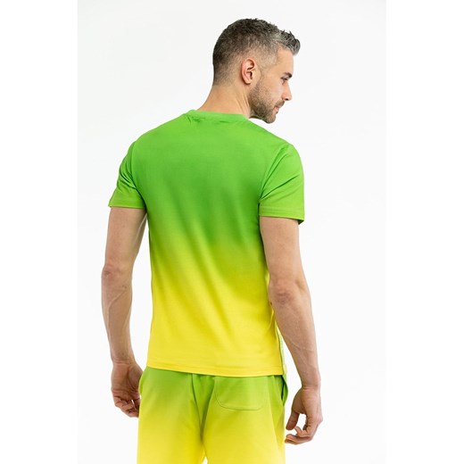 Moschino Koszulka w kolorze zielono-żółtym Moschino XXL promocja Limango Polska