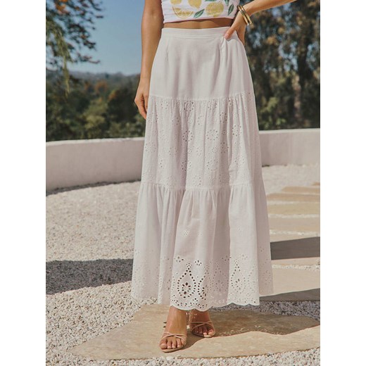 LA Angels Spódnica w kolorze białym La Angels S okazja Limango Polska