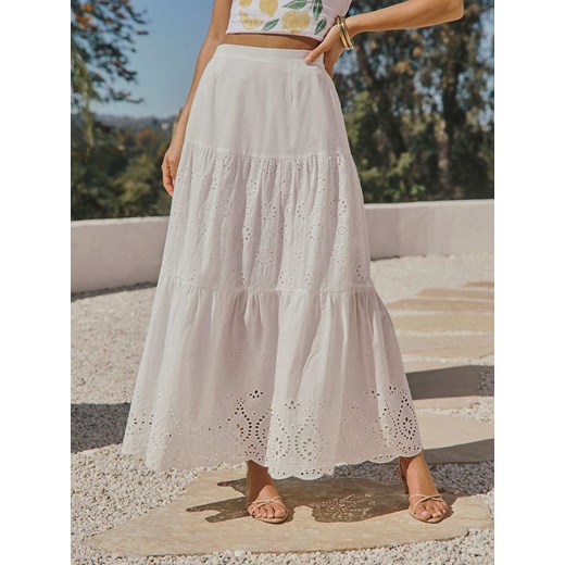 LA Angels Spódnica w kolorze białym La Angels S promocyjna cena Limango Polska