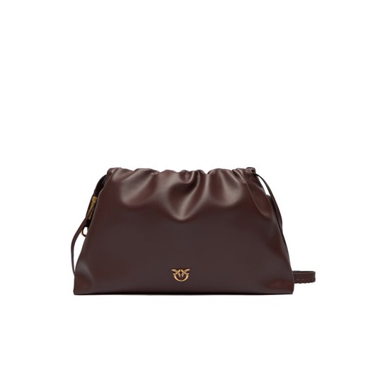 Torebka PINKO Maxi Clutch+Tracolla SP Al 25-26 PLTT 105825 A0QO Brązowy ze sklepu eobuwie.pl w kategorii Torebki worki - zdjęcie 186751086