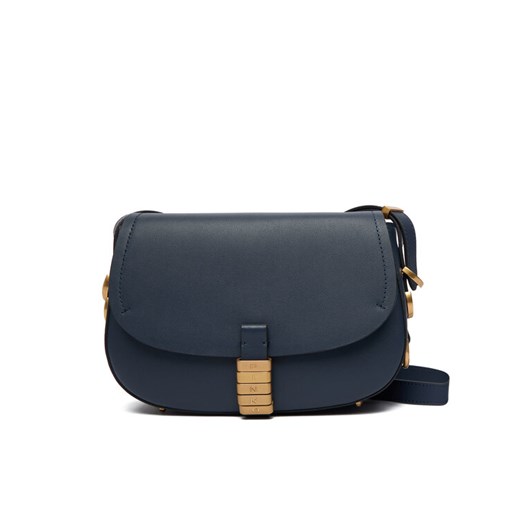 Torebka PINKO Saddle Mini PE PLTT 103831 A1ZX Niebieski ze sklepu eobuwie.pl w kategorii Listonoszki - zdjęcie 186751097