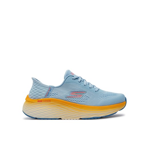 Buty do biegania Skechers Max Cushioning Elite 2.0 129626/BLOR Niebieski ze sklepu eobuwie.pl w kategorii Buty sportowe damskie - zdjęcie 186751147