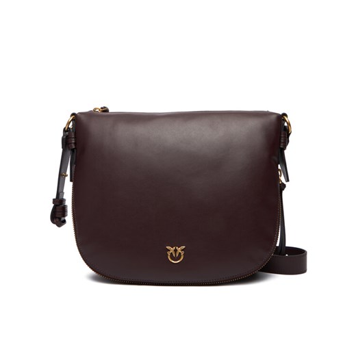 Torebka PINKO Hobo Zip Around Classic Ai 25-26 PLTT 105113 A0QO Bordowy - id: 8053177306675 - marki Pinko - 186751167 Torebka PINKO Hobo Zip Around Classic Ai 25-26 PLTT 105113 A0QO Bordowy ze sklepu eobuwie.pl w kategorii Torebki damskie - zdjęcie 186751167