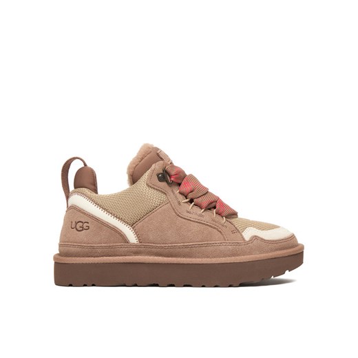 Sneakersy Ugg W Lowmel 1144032 Brązowy ze sklepu eobuwie.pl w kategorii Buty sportowe damskie - zdjęcie 186751206
