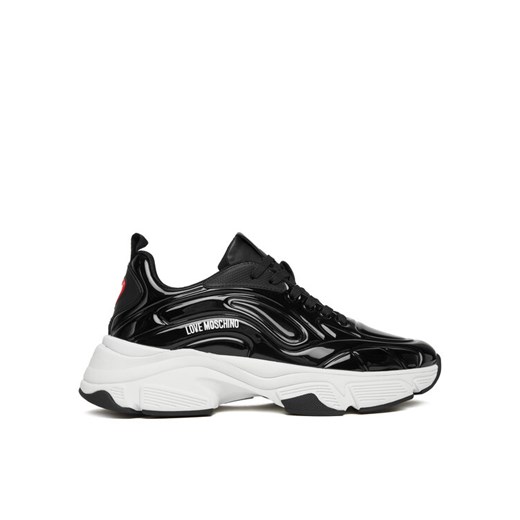 Sneakersy LOVE MOSCHINO JA15376G0NJT000A Czarny ze sklepu eobuwie.pl w kategorii Buty sportowe damskie - zdjęcie 186751226