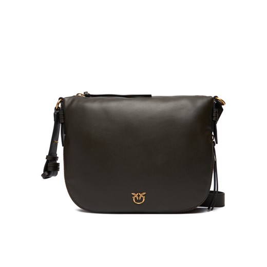 Torebka PINKO Hobo Zip Around Classic AI 25-26 PLTT 105113 A0QO Zielony ze sklepu eobuwie.pl w kategorii Torebki damskie - zdjęcie 186751306