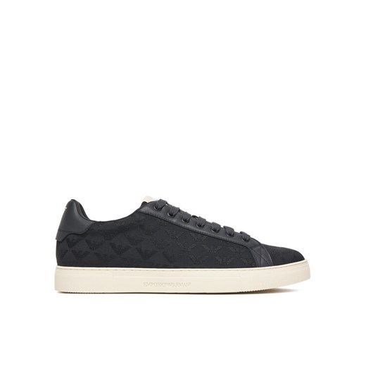 Emporio Armani Sneakersy EM003843 Granatowy ze sklepu MODIVO w kategorii Buty sportowe męskie - zdjęcie 186752539