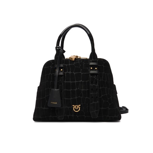 PINKO Torebka Bowling Bag Medium AI 25-26 PLTT 105906 A2YW Czarny - id: 8053177307559 - marki Pinko - 186752559 PINKO Torebka Bowling Bag Medium AI 25-26 PLTT 105906 A2YW Czarny ze sklepu MODIVO w kategorii Kuferki - zdjęcie 186752559
