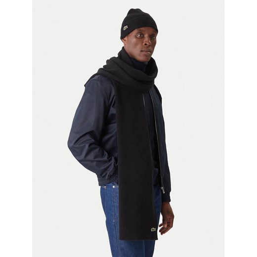 Lacoste Zestaw Szalik i Czapka RB5385 Czarny - id: 0000305748164 - marki Lacoste - 186752566 Lacoste Zestaw Szalik i Czapka RB5385 Czarny ze sklepu MODIVO w kategorii Dodatki męskie - zdjęcie 186752566