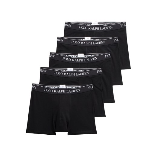 Polo Ralph Lauren Komplet 5 par bokserek 714864292001 Czarny ze sklepu MODIVO w kategorii Majtki męskie - zdjęcie 186752635
