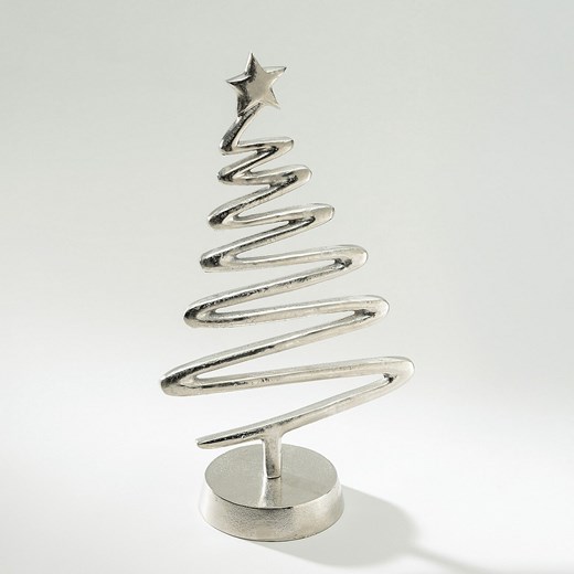 Dekoracja stojąca Silver Tree I 17x11x31 cm ze sklepu dekoria.pl w kategorii Dekoracje bożonarodzeniowe - zdjęcie 186753657