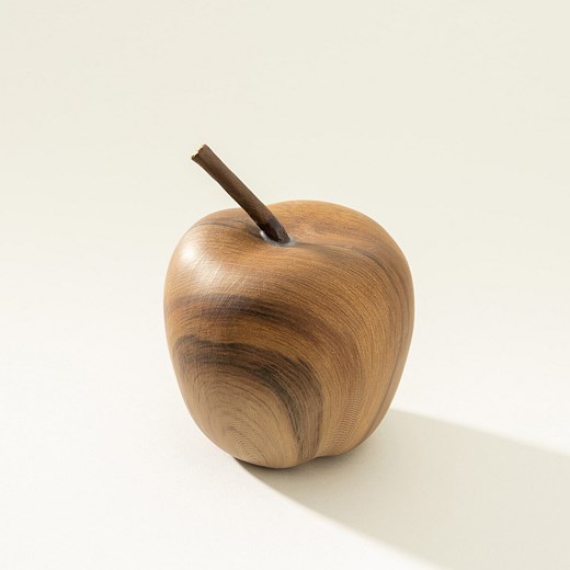 Dekoracja Wooden Apple II 8 cm ze sklepu dekoria.pl w kategorii Dekoracje - zdjęcie 186753766