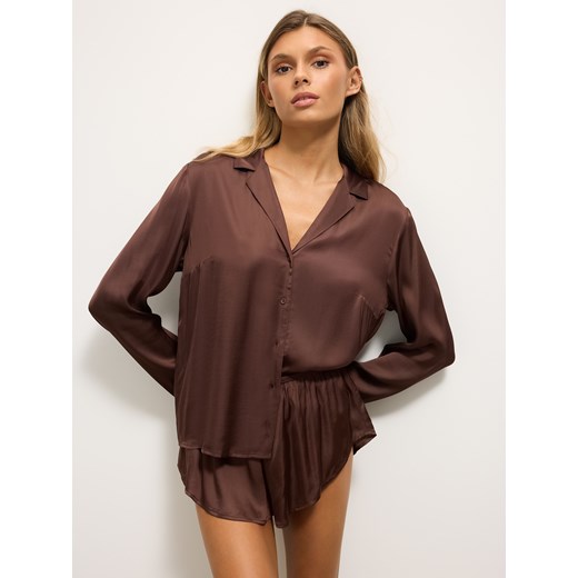 Mohito - Czekoladowa góra od piżamy - ciemnobrązowy Mohito S Mohito