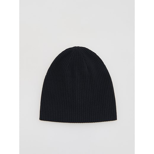 Reserved - Czapka beanie z wiskozą - czarny - id: 055FE-99X - marki Reserved - 186754199 Reserved - Czapka beanie z wiskozą - czarny ze sklepu Reserved w kategorii Czapki zimowe męskie - zdjęcie 186754199