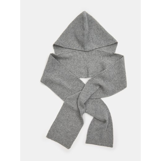 Sinsay - Prążkowana balaclava - szary Sinsay One Size Sinsay