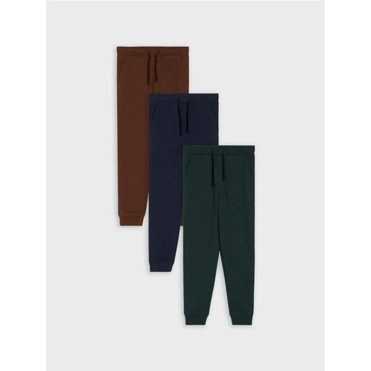 Sinsay - Spodnie slim 3 pack - zielony - id: 485DN-78X - marki Sinsay - 186755396 Sinsay - Spodnie slim 3 pack - zielony ze sklepu Sinsay w kategorii Spodnie dziewczęce - zdjęcie 186755396