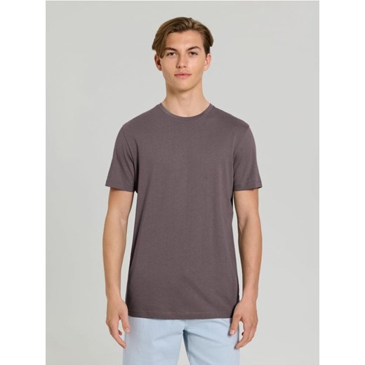 Sinsay - Koszulka - green spruce - id: 536EY-75X - marki Sinsay - 186755405 Sinsay - Koszulka - green spruce ze sklepu Sinsay w kategorii T-shirty męskie - zdjęcie 186755405
