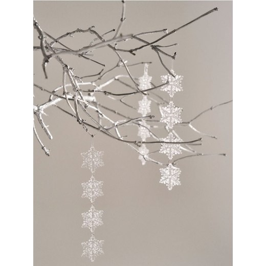 Sinsay - Dekoracja świąteczna 4 pack - clear ze sklepu Sinsay w kategorii Dekoracje bożonarodzeniowe - zdjęcie 186755415