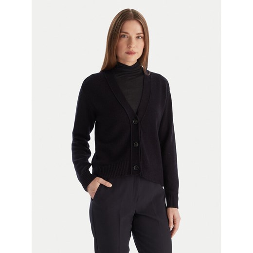 Marella Kardigan Blazer 2525346032 Granatowy Regular Fit ze sklepu MODIVO w kategorii Swetry damskie - zdjęcie 186755548