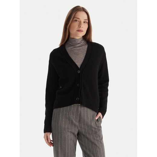 Marella Kardigan Blazer 2525346032 Czarny Regular Fit ze sklepu MODIVO w kategorii Swetry damskie - zdjęcie 186755557