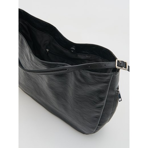 Reserved - Torebka shopper - czarny Reserved ONE SIZE Reserved