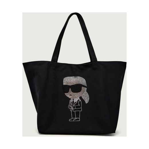 Karl Lagerfeld Shopperka ikon rhinestone ze sklepu Gomez Fashion Store w kategorii Torby Shopper bag - zdjęcie 186756375