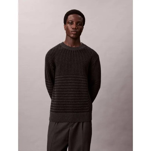 Calvin Klein Wełniany sweter | Regular Fit ze sklepu Gomez Fashion Store w kategorii Swetry męskie - zdjęcie 186756418