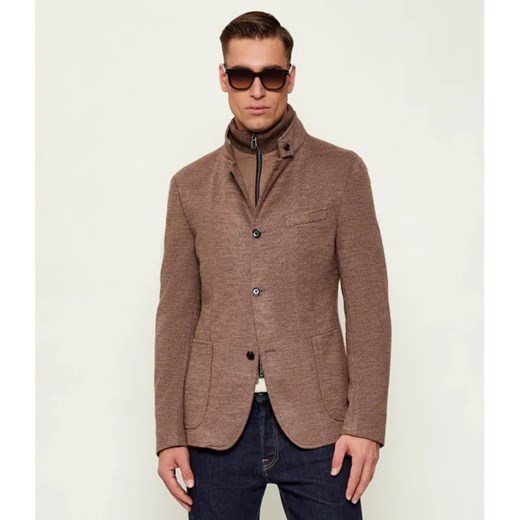 Joop! Marynarka 2w1 Hectar-J | Slim Fit | z dodatkiem wełny ze sklepu Gomez Fashion Store w kategorii Marynarki męskie - zdjęcie 186756458
