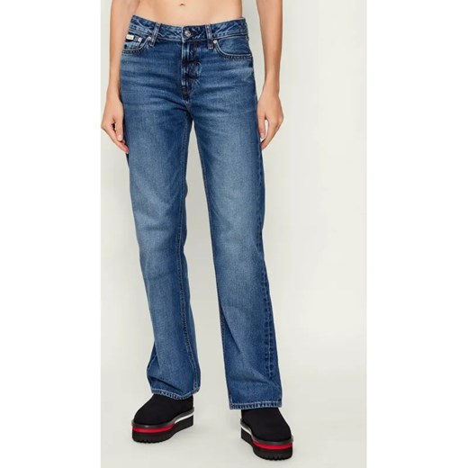 Calvin Klein Jeans Jeansy SIGNATURE 90s | Straight fit ze sklepu Gomez Fashion Store w kategorii Jeansy damskie - zdjęcie 186756468