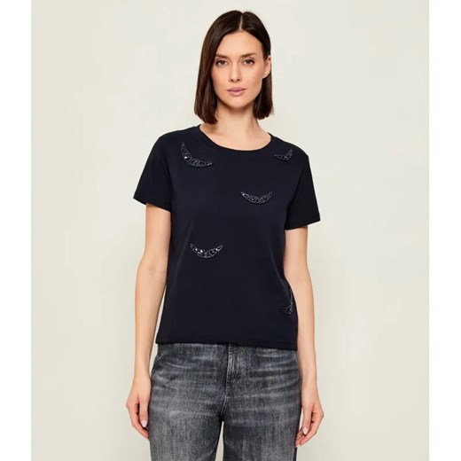 Zadig&Voltaire T-shirt ALYS | Regular Fit ze sklepu Gomez Fashion Store w kategorii Bluzki damskie - zdjęcie 186756487