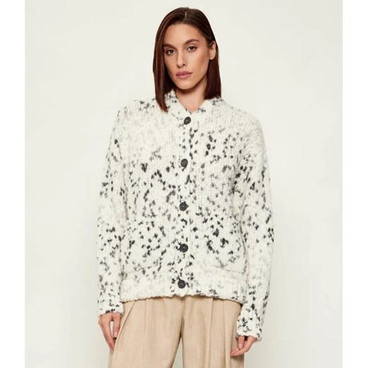 AKEP Kardigan | Regular Fit | z dodatkiem wełny ze sklepu Gomez Fashion Store w kategorii Swetry damskie - zdjęcie 186756497