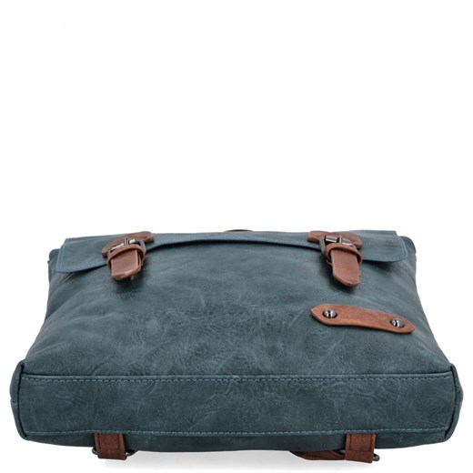 Plecak Damski Vintage firmy Herisson 1502H449 Morski Herisson One Size okazja PaniTorbalska