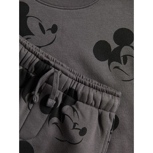 Reserved - Bawełniany komplet Mickey Mouse - czarny Reserved 116 (5-6 lat) Reserved