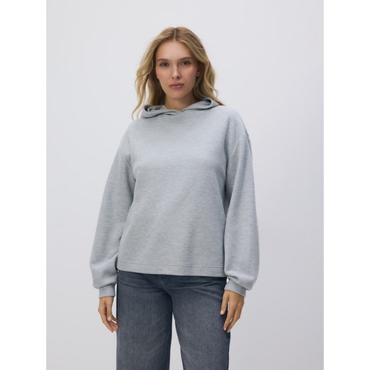 Reserved - Bluza z kapturem - jasnoszary ze sklepu Reserved w kategorii Bluzy damskie - zdjęcie 186759997