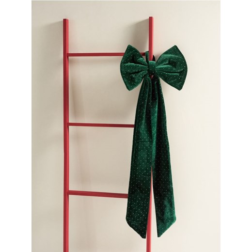 Sinsay - Świąteczna dekoracyjna kokarda - zielony ze sklepu Sinsay w kategorii Dekoracje bożonarodzeniowe - zdjęcie 186762207