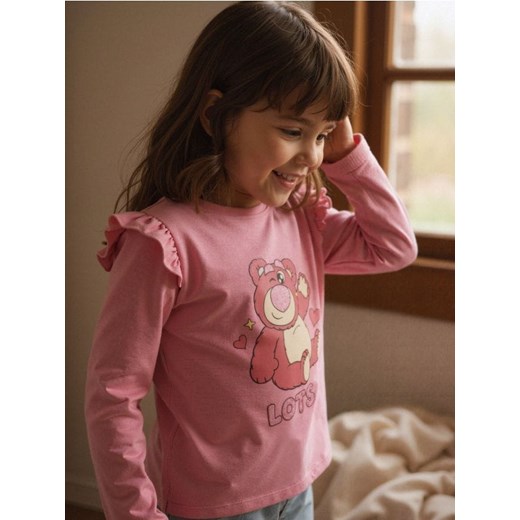 Sinsay - Bawełniana koszulka z nadrukiem Toy Story - różowy - id: 544GP-30X - marki Sinsay - 186762209 Sinsay - Bawełniana koszulka z nadrukiem Toy Story - różowy ze sklepu Sinsay w kategorii Bluzki dziewczęce - zdjęcie 186762209
